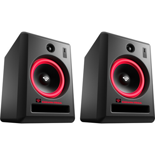Cerwin-Vega HUB and SAT 8" Studio Monitors (Black)