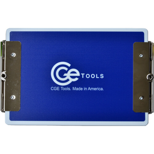 CGE Tools Double Clip 9 x 6" Clipboard (Blue)