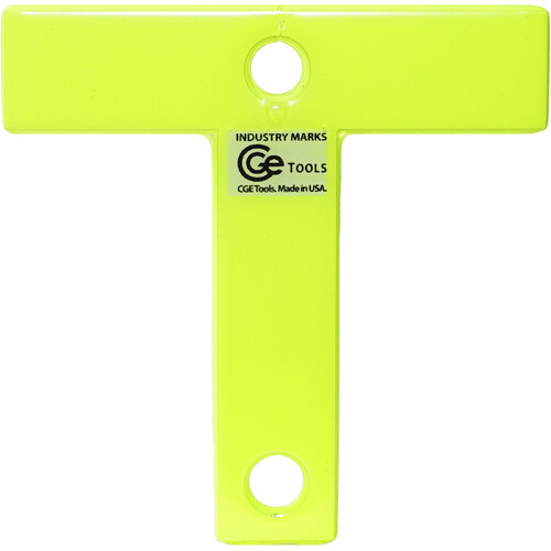 CGE Tools Industry T-Mark (Fluorescent Yellow)