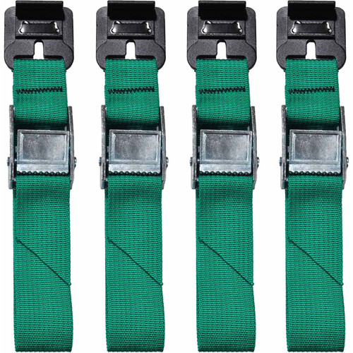CGE Tools SetStrap Block Battery Strap (Green, 4-Pack)