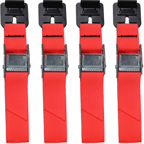 CGE Tools SetStrap Block Battery Strap (Orange, 4-Pack)
