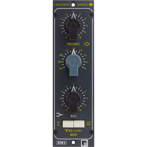Chandler Limited TG12345 MKIV 500 Series Mono 2-Band Curve Bender Equalizer