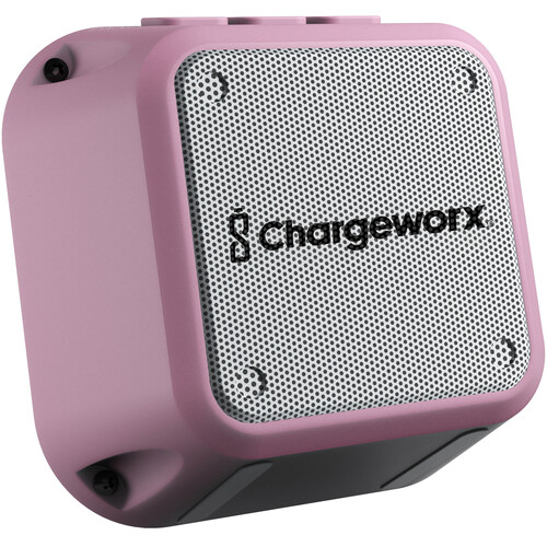ChargeWorx Magnetic Bluetooth Speaker & Phone Stand (Pink)