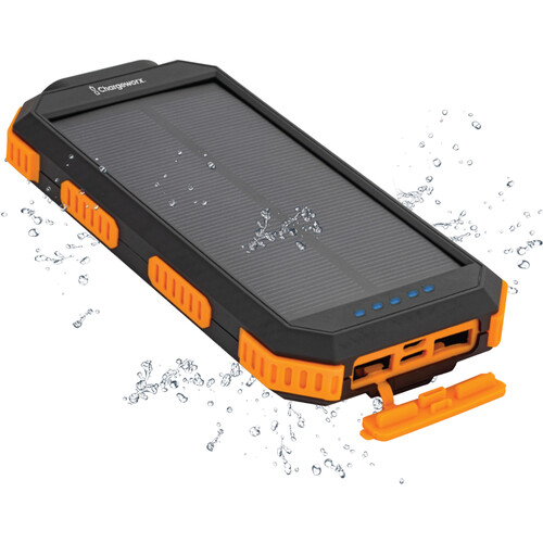 ChargeWorx Solar Power Bank with Wireless Charging CHA-CX6579BK