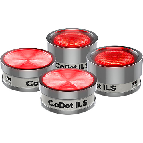 CHAUVET DJ CoDot ILS Coin-Sized LED Illuminator with Wireless Control (4-Pack)
