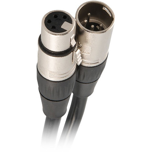 CHAUVET Professional 4-Pin XLR to 4-Pin XLR Extension Cable (16")