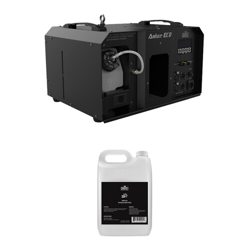 CHAUVET Professional Amhaze ECO Professional Water-Based Haze Machine Kit with Fog Fluid