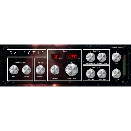 Cherry Audio Galactic Reverb Audio Plug-In