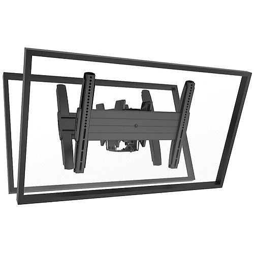 Chief Fusion Series MCB1U Back-to-Back Flat Panel Ceiling Mount (Landscape, Black)