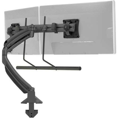 Chief Kontour K1D22H Dual-Monitor Desk Clamp Mount (Black)