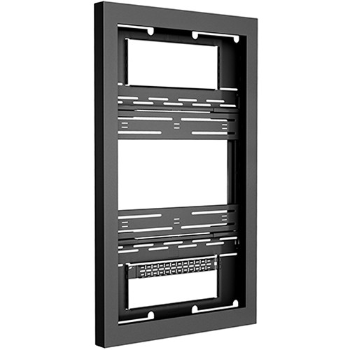 Chief Impact On-Wall Kiosk for 47" Displays (Portrait Orientation, Black)