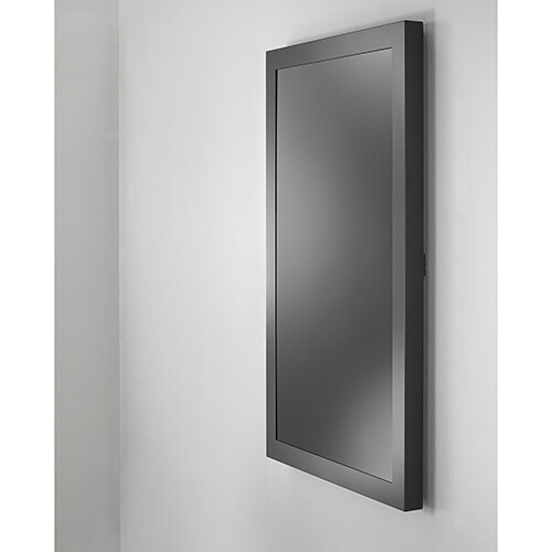 Chief 47" Portrait On-Wall Kiosk W/Glass- Black