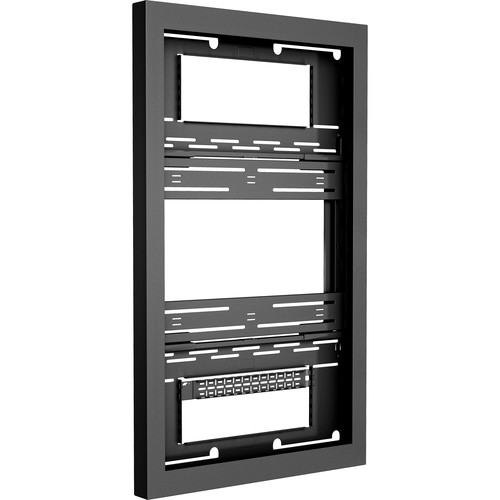 Chief Impact On-Wall Kiosk for 48" Displays (Portrait Orientation, Black)