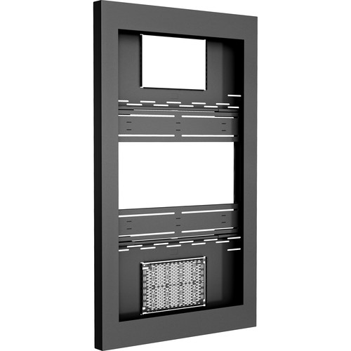 Chief Impact On-Wall Kiosk for 65" Displays (Portrait Orientation, Black)