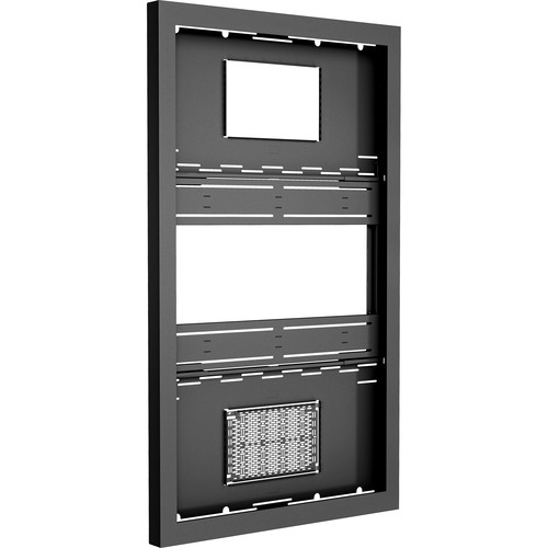 Chief Impact On-Wall Kiosk for 75" Displays (Portrait Orientation, Black)