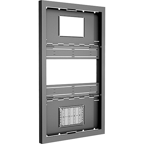 Chief Wall Display Enclosure Portrait 75" (Silver)