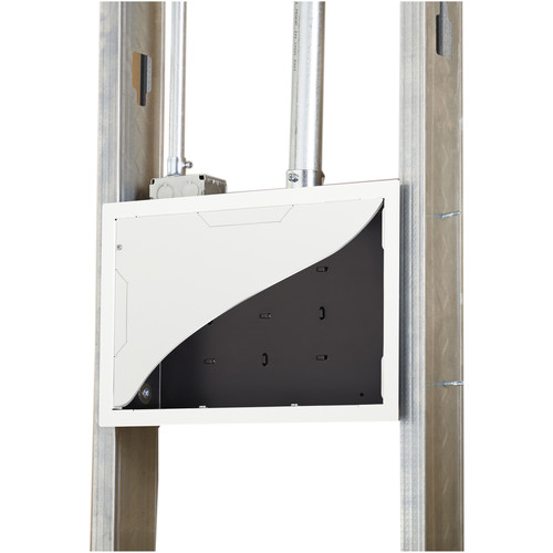 Chief PAC525FCW In-Wall Storage Box with Flange and Cover (White)
