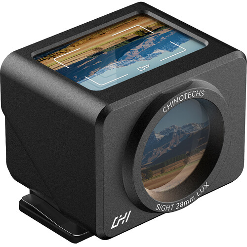 Chino SIGHT Waist Level Viewfinder (40mm Frame, Black)