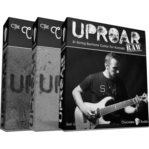 Chocolate Audio Uproar Bundle 8-String Baritone Guitar Virtual Instrument and Loop Library for Kontakt (Download)