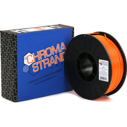 Chroma Strand Labs 3mm ABS Filament (1kg, Orange)