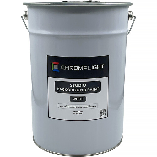 ChromaLight Cyclorama Studio Paint (White, 5 Gallons)