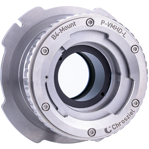 Chrosziel B4 2/3" HD Lens Mount Adapter with Built-In Glassway for P-TP7 Lens Test Projector