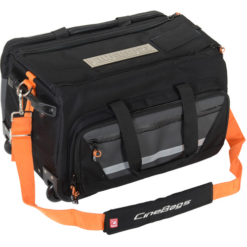 CineBags CB-40 High Roller Camera Bag (Charcoal/Black Embroidery)