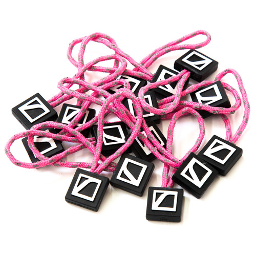CineBags Zipper Pulls (15-Pack, Light Pink)
