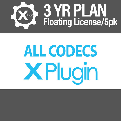 Cinedeck All Codecs 3-Year Subscription -Floating (5-Seat Minimum)