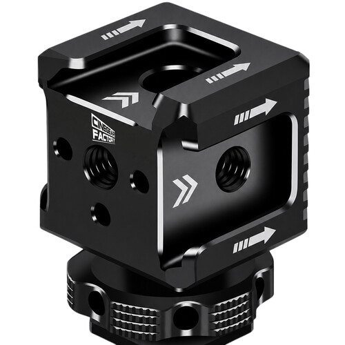 CineGearFactory CubeMount3 Triple Cold Shoe Mount Bracket