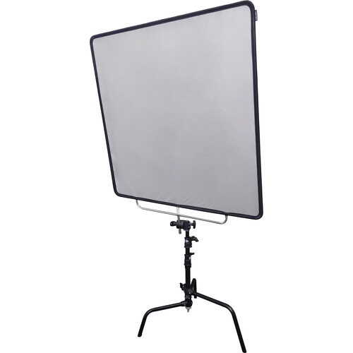 CineGearFactory Single Net Fixed Scrim Flag (White, 4 x 4')