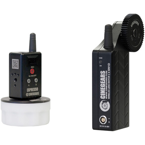CINEGEARS Single Axis Wireless Follow Focus Mini Controller Kit