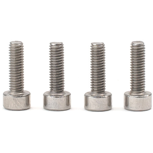 CineMilled M3 x 10mm Stainless Steel Screws (4-Pack)