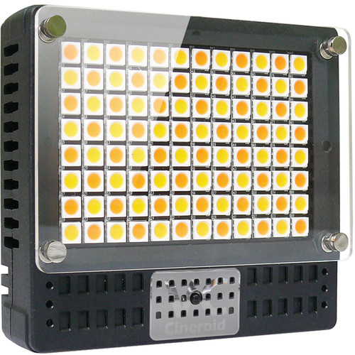 Cineroid 18 Watt On-Camera Variable Color Temperature LED Light