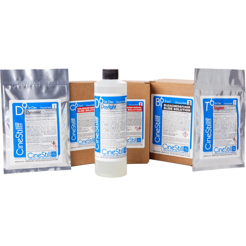 CineStill Film CS6 "Creative Slide" 3-Bath E-6 Quart Kit
