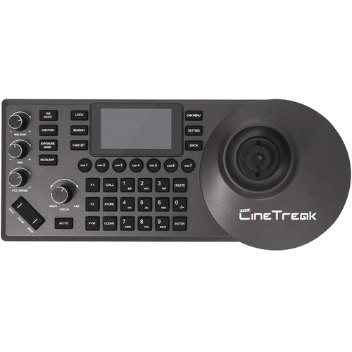 CineTreak CT-CR02 Multifunctional NDI PTZ Remote Controller with NDI HX Preview and Joystick Control