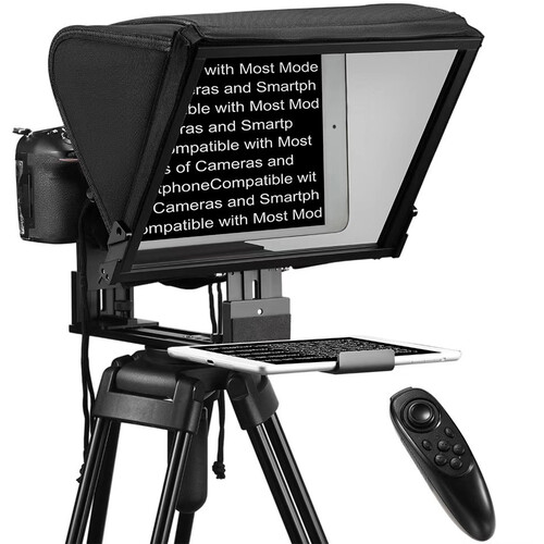 CineTreak TX-12 Folding Teleprompter with 12" HD Beamsplitter