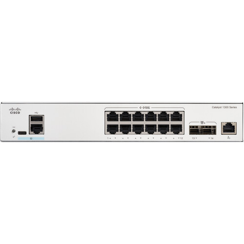 Cisco Catalyst C1300-12XT-2X 12-Port 10G Managed Network Switch