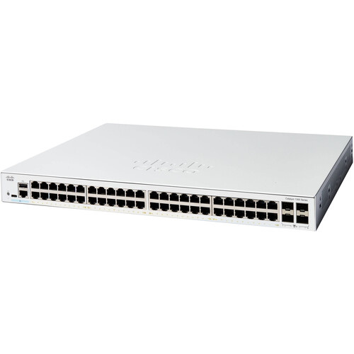 Cisco Catalyst C1300-48T-4X 48-Port Gigabit Managed Network Switch