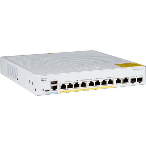 ルーター・ネットワーク機器 CISCO Catalyst 6000 8-port GE Cisco Catalyst C1200-8FP-2G 8-Port Gigabit PoE+ C1200-8FP-2G B&H