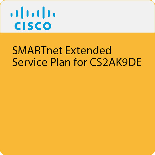 Cisco SMARTnet Extended Service Plan for CS2AK9DE