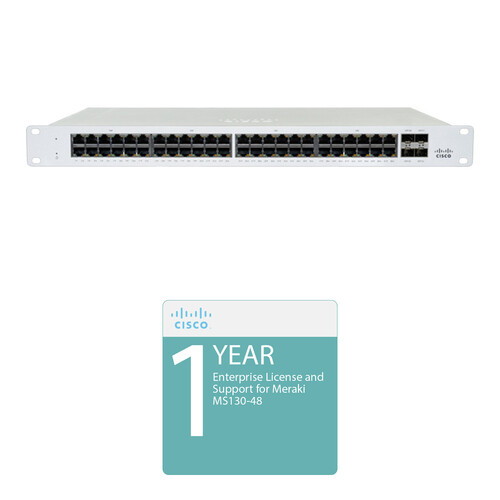 Cisco MS130-48 GE NW SWITCH /ENTRPRS LIC 1Y