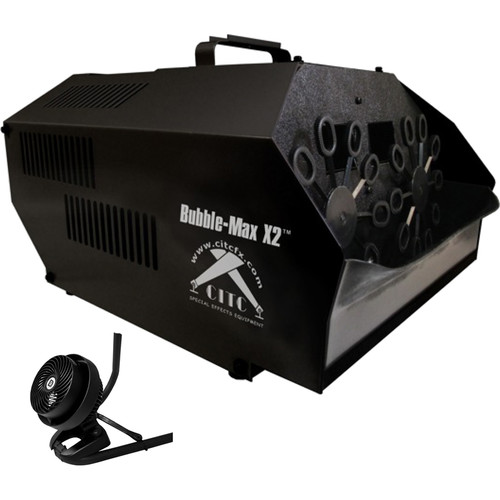 CITC Bubble Max X2 Auto-Fill System with Machine, Stand, and Fan (120 VAC)
