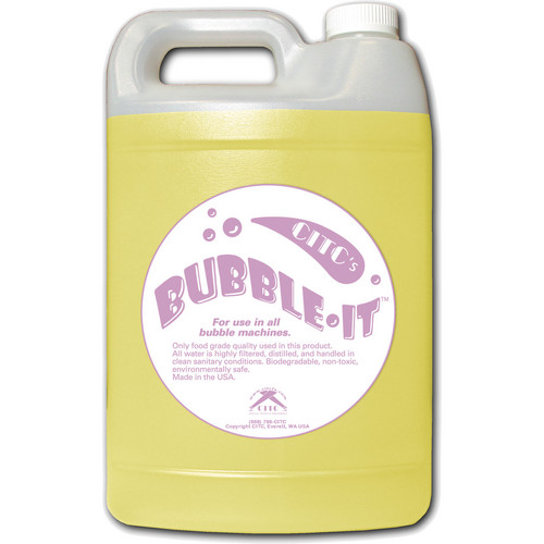 CITC Bubble-It Fluid (1 Gallon, Bottle)