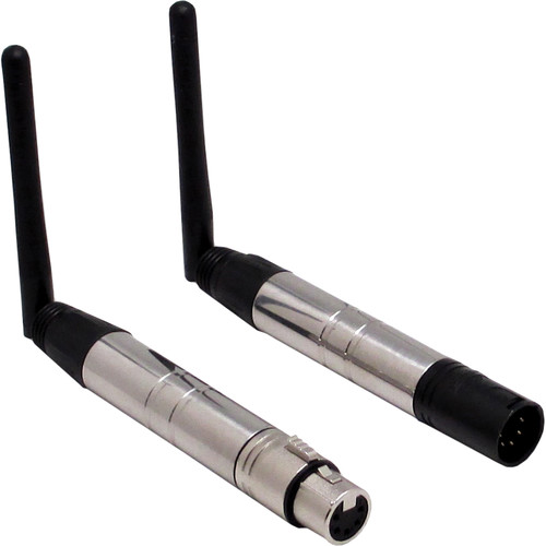 CITC DMXtra! 250055 Wireless Transceiver (Set 5-PIN 1-Male, 1-Female Connector)