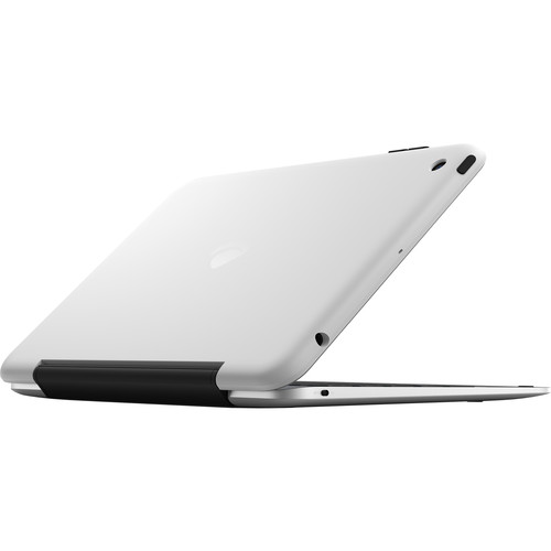 ClamCase Pro for iPad mini 1, 2, 3 (White / Silver)