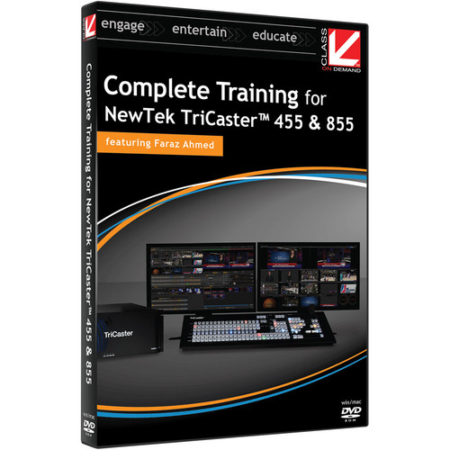 Class on Demand Training Video (Streaming On Demand): Complete Training for NewTek TriCaster 455 and 855