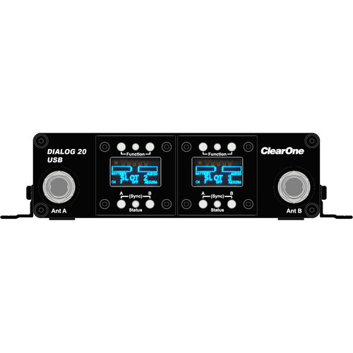 ClearOne DIALOG 20 USB 2-Channel Wireless Receiver (2.4 GHz)
