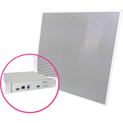 ClearOne Collaborate Versa Pro CT INTL:Converge Huddle/BMACTH 600 CeilTile MicArray-PoE/Col.SpacePro10