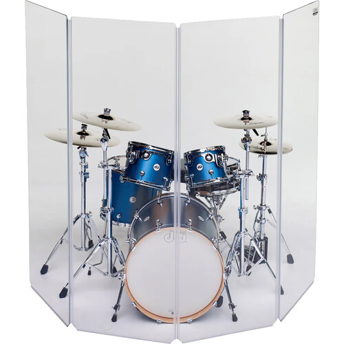ClearSonic A2478x4 Acrylic Drum Shield (4 Panels, 6.5' Height)